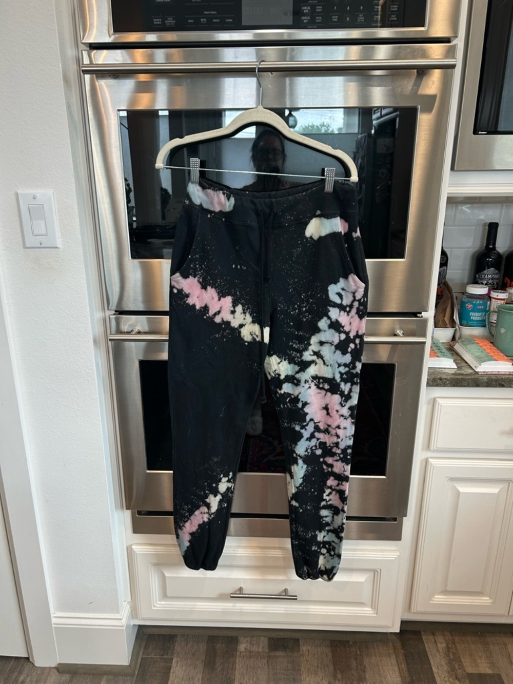 Daydreamer color pop Tie-Dye Joggers size S made in USA 100% cotton GUC